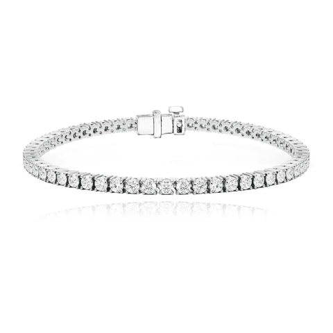 Lab Diamond Tennis Bracelet 5ct