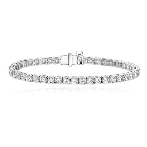 Lab Diamond Tennis Bracelet 7ct