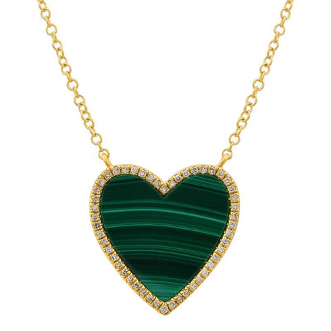 Malachite Heart