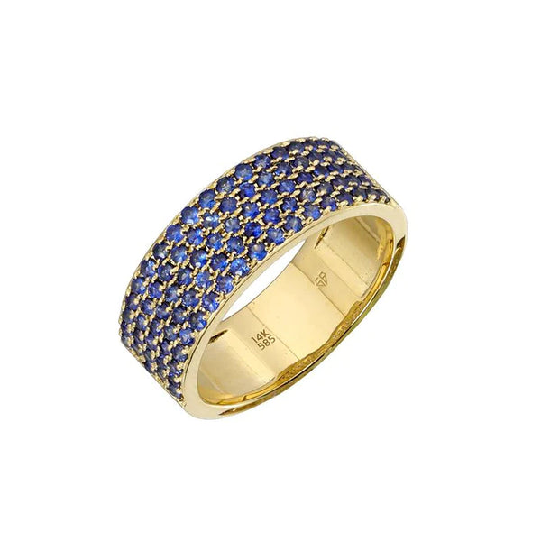 Sapphire Cigar Ring